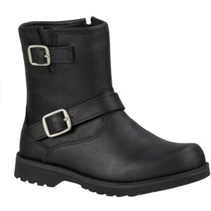 UGG kids leather boots 10 EUC